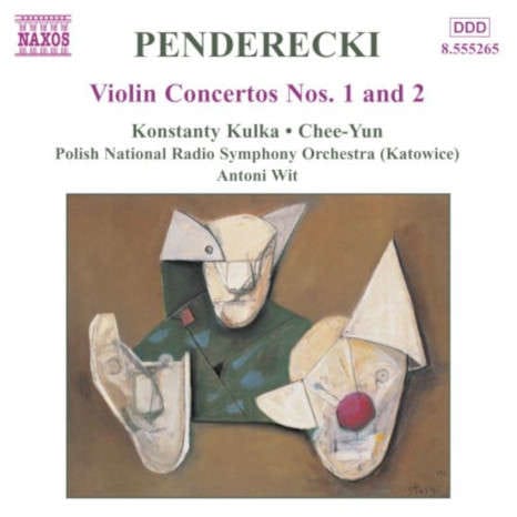 Penderecki Violin Concertos No. 1 & 2 album cover